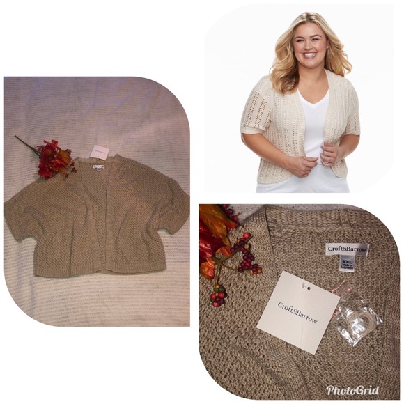 Croft & Barrow XXL Shrug BNWT - Picture 1 of 4
